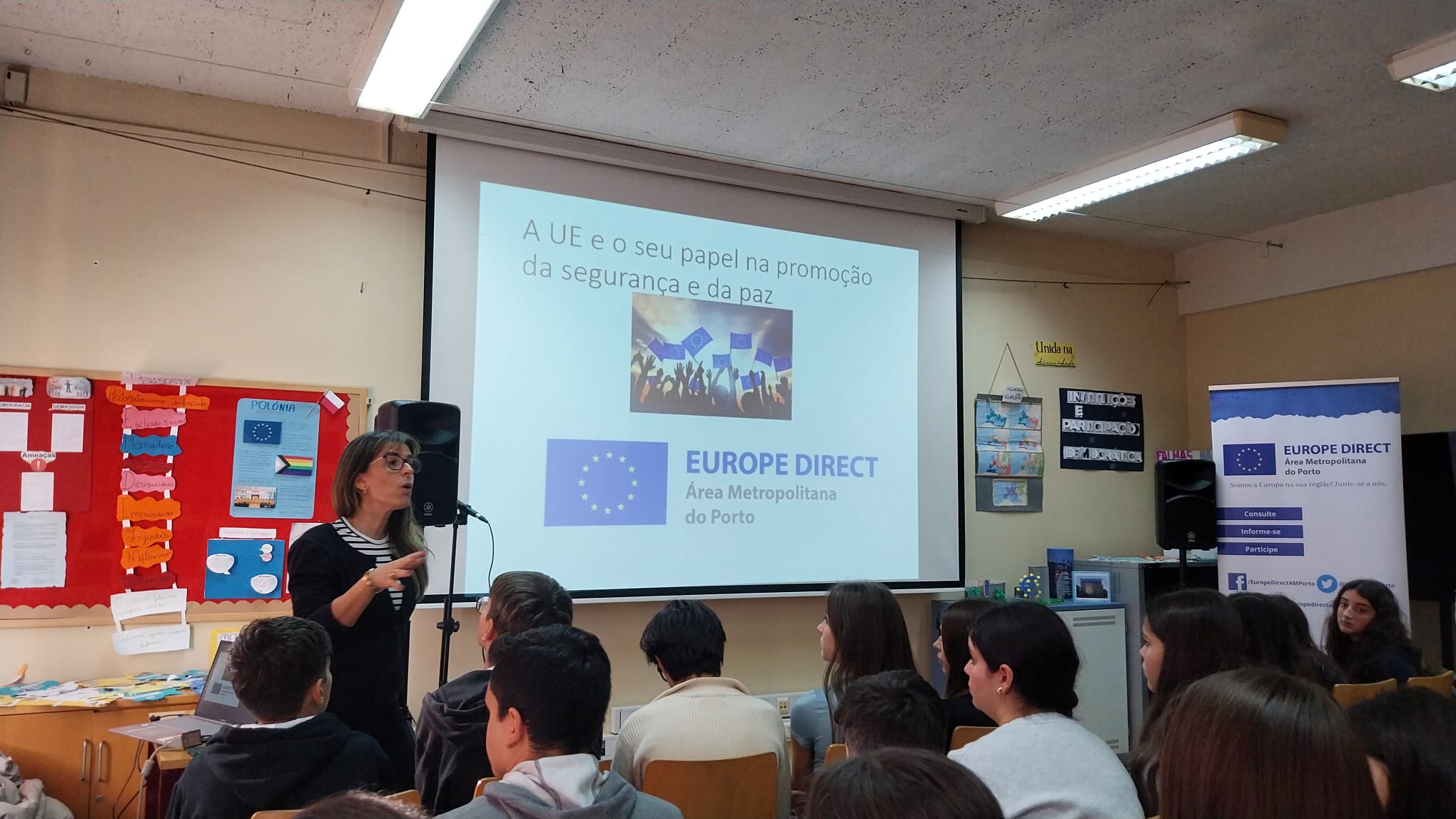 A Europa vai à Escola