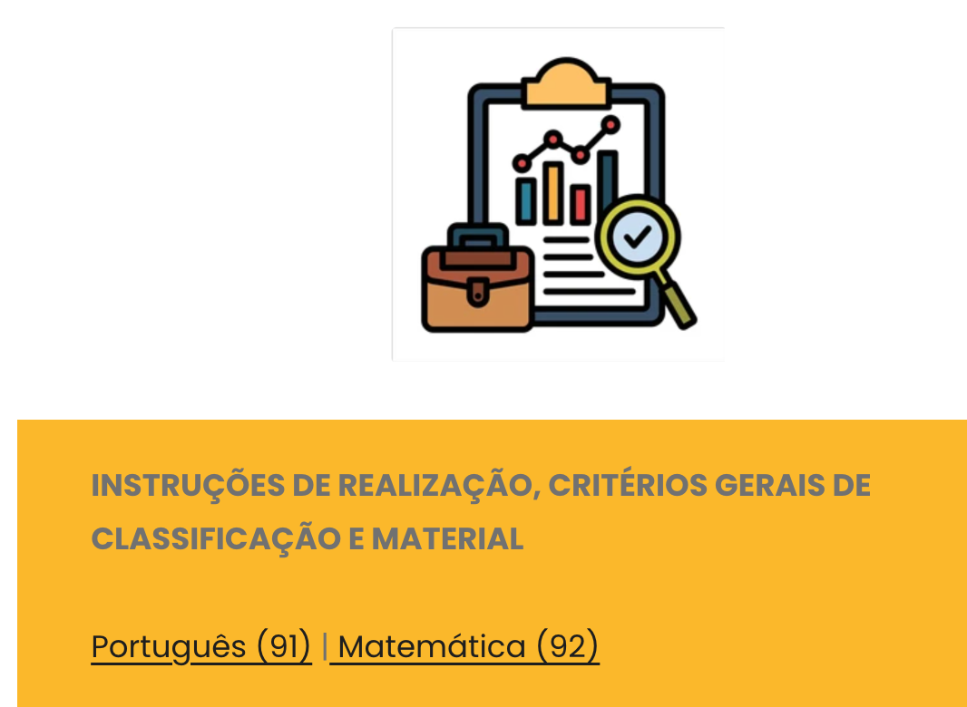 Provas de Avaliação Externa 2025/2026